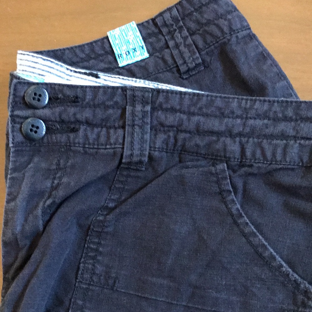 Roxy Cotton Cargo Shorts - Picture 4 of 5